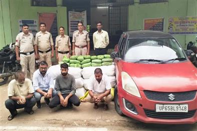 Khabar East:170-kg-of-cannabis-seized-four-smugglers-arrested