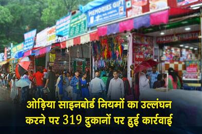 Khabar East:319-Shops-Face-Prosecution-For-Flouting-Odia-Signboard-Rules-In-Last-Two-years-Govt
