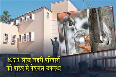 Khabar East:677-Lakh-Urban-Households-Provided-Piped-Drinking-Water-Minister