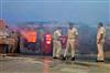 Khabar East:A-bogie-of-the-Jaynagar-Udhna-Antyodaya-Express-parked-on-the-platform-was-gutted-in-flames