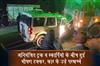 Khabar East:A-horrific-collision-occurred-between-an-out-of-control-truck-and-a-Scorpio-completely-wrecking-the-car