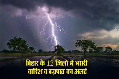 Khabar East:Alert-for-rain-and-thunderstorm-in-12-districts-of-Bihar