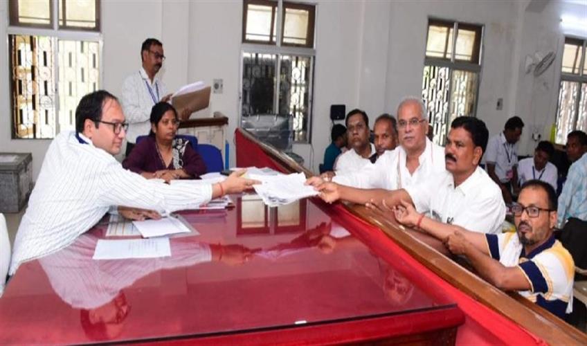 Khabar East:Bhupesh-Baghel-filed-nomination-from-Rajnandgaon-Lok-Sabha-seat