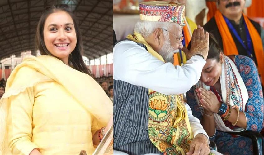 Khabar East:Bihars-Shambhavi-Chaudhary-becomes-the-countrys-youngest-MP