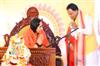 Khabar East:Blessed-To-Hear-Bhagavat-Kathamrit-From-Sadhvi-Ritambhara-Ji-In-Puri-CM-Majhi