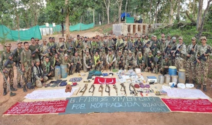Khabar East:CRPF-recovers-14-Naxal-dumps-IEDs-and-weapons-seized