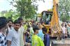 Khabar East:Commotion-during-anti-encroachment-drive-police-pelted-with-stones-lathi-charge