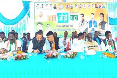 Khabar East:Congresss-Bharat-Jodo-Upayatra-in-Simdega-many-party-leaders-participated