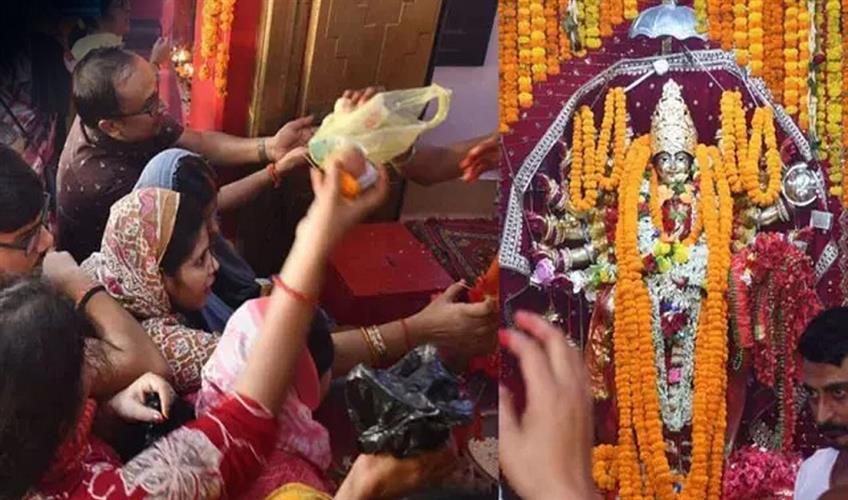 Khabar East:Crowds-of-devotees-thronged-Goddess-temples-on-the-first-day-of-Navratri