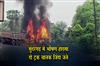 Khabar East:Drivers-Burnt-Alive-As-Two-Trailers-Collide-Head-On-And-Catch-Fire-In-Sundargarh