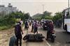 Khabar East:Drunk-Car-Driver-Rams-5-6-Bikes-Near-Kesura-Thrashed-By-Locals