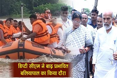 Khabar East:Dy-CM-Pravati-Parida-Visits-Flood-Affected-Baliapal-Assures-Action
