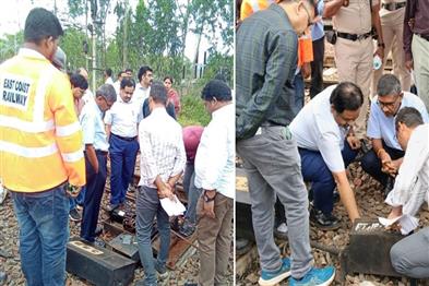 Khabar East:ECoR-GM-Inspects-Rayagada-Koraput-Jeypore-Railway-Section
