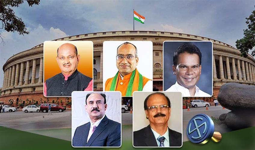 Khabar East:Five-candidates-are-in-the-fray-for-four-Rajya-Sabha-seats-in-Odisha