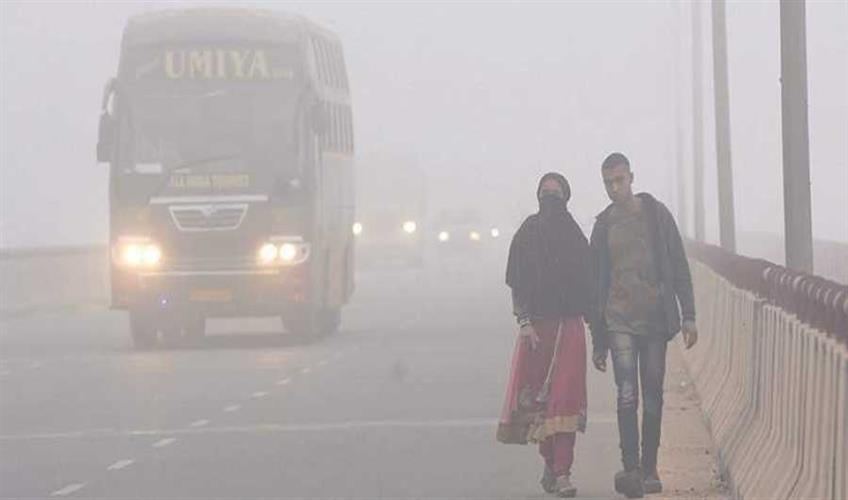 Khabar East:Foggy-day-in-capital-along-with-state