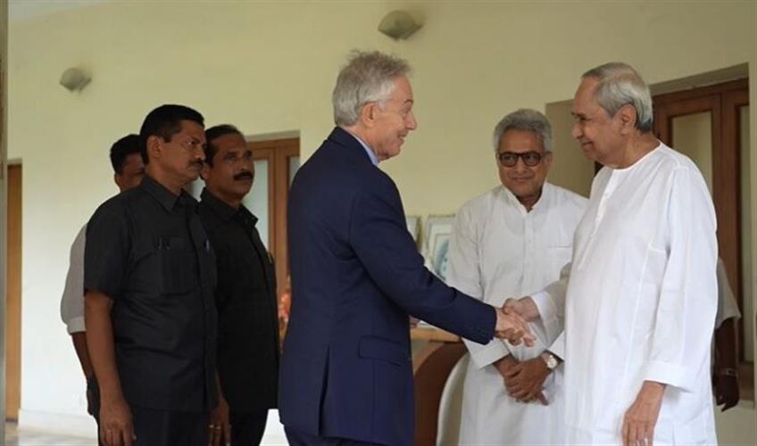 Khabar East:Former-British-PM-Calls-On-Odisha-CM-In-Bhubaneswar