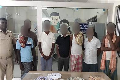 Khabar East:Ganjam-Police-Arrest-440-Gamblers-Seize-Over-Rs-1164-Lakh-In-Three-Days