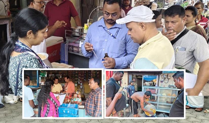 Khabar East:Health-Dept-Intensifies-Food-Safety-Drive-3605-Kg-Substandard-Food-Destroyed