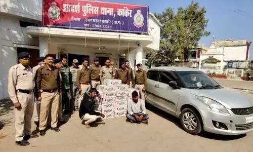 Khabar East:Illegal-liquor-worth-one-lakh-20-thousand-rupees-seized-two-accused-arrested