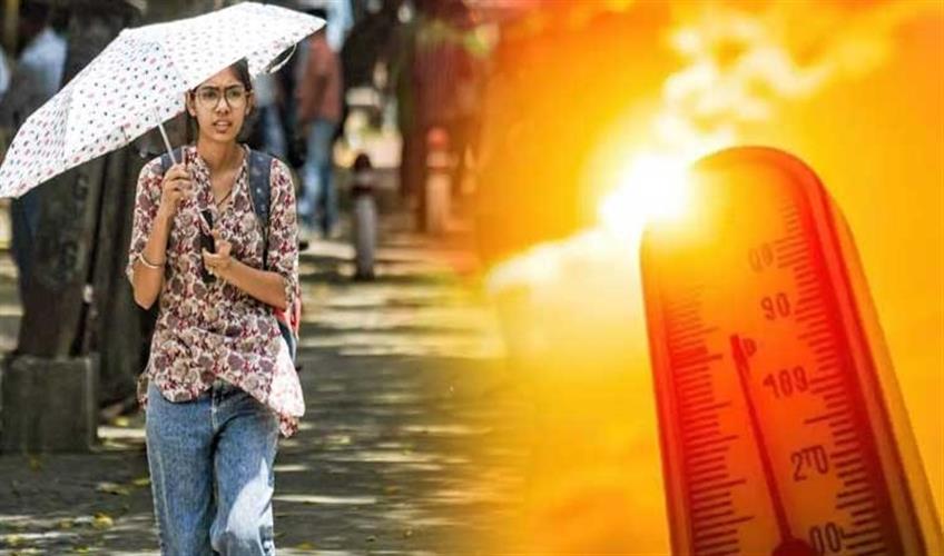 Khabar East:Jharsuguda-Records-416°C-At-1130-AM-As-Heatwave-Sweeps-Odisha