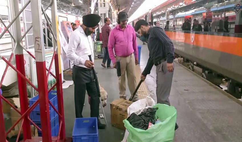 Khabar East:Large-consignment-of-cannabis-seized-from-Vande-Bharat-train