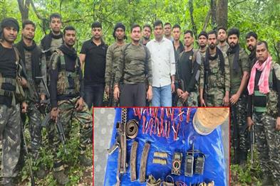 Khabar East:Maoist-Arms-Dump-Recovered-From-Forest-In-Raurkela