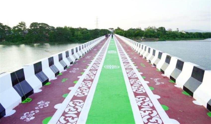 Khabar East:New-Bridge-Connecting-Dhabaleswar-Temple-Opens-For-Public-From-Today