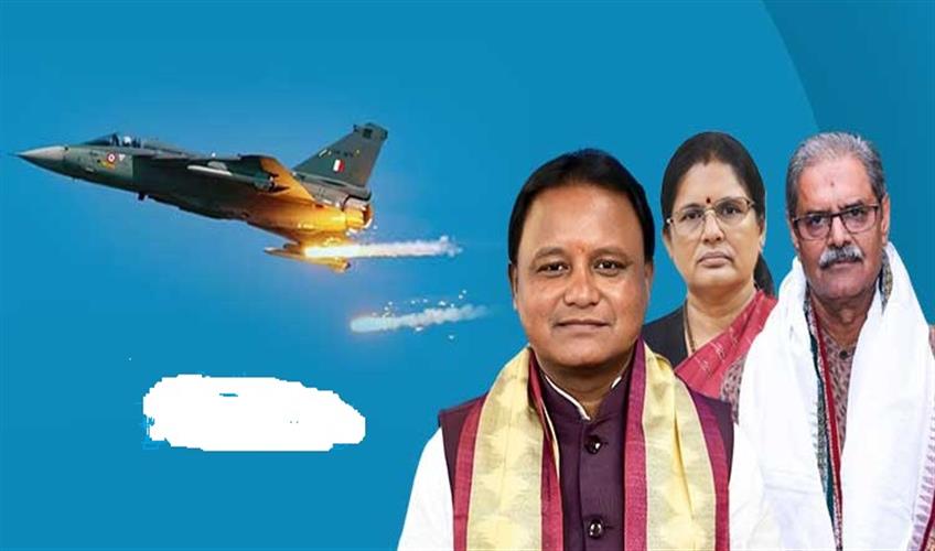 Khabar East:Odisha-CM-Deputy-CMs-Salute-Armed-Forces-Bravery-In-Operation-Sindoor
