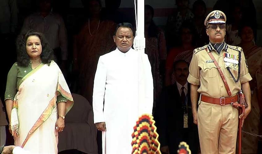 Khabar East:Odisha-Celebrates-80th-Independence-Day-With-Grand-Parade-In-Bhubaneswar