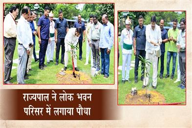 Khabar East:Odisha-Governor-Plants-Sapling-At-Lok-Bhawan-To-Mark-PM-Modis-Birthday