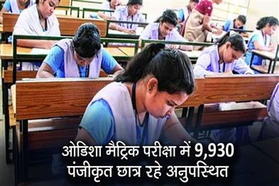 Khabar East:Odisha-Matric-Exam-Sees-9930-Registered-Students-Absent