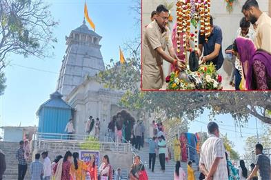 Khabar East:On-Mahashivratri-chants-of-Har-Har-Mahadev-resonated-in-the-Shiva-temples-of-Chhattisgarh