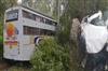Khabar East:Passenger-bus-rams-into-car-driver-killed-two-injured
