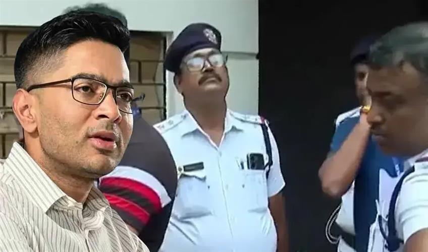Khabar East:Police-arrive-at-Abhishek-Banerjees-residence-MP-seeks-48-hours-time