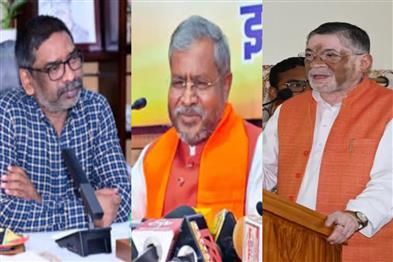 Khabar East:Political-harmony-on-Holi-Governor-Chief-Minister-and-Leader-of-Opposition-extended-greetings