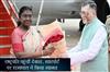 Khabar East:President-reached-Deoghar-Governor-welcomed-her-at-the-airport