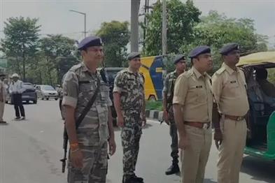Khabar East:Ranchi-Police-seal-all-borders-intensive-checks-begin