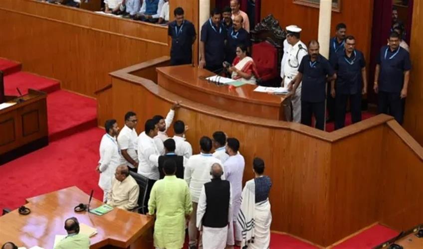 Khabar East:Ruckus-Continues-In-Odisha-Assembly-House-Adjourned-Till-4-PM