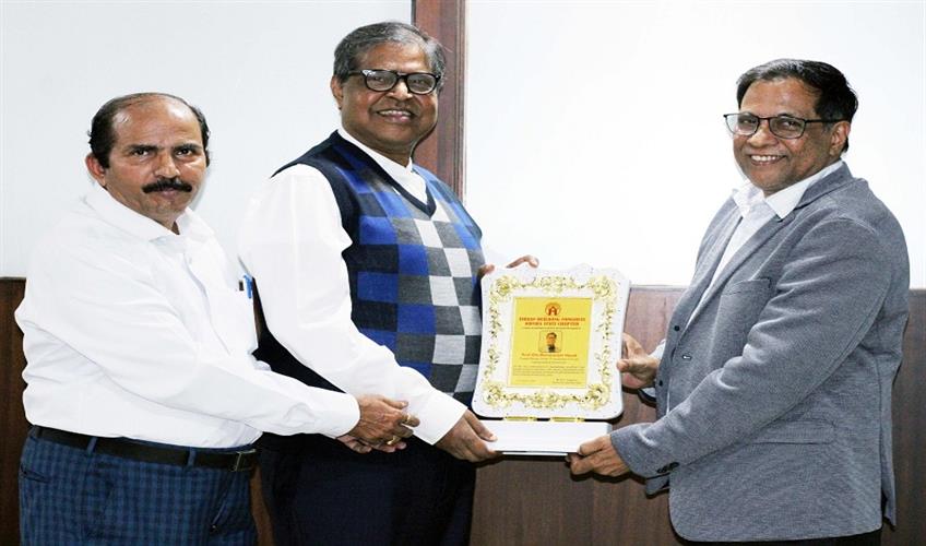 Khabar East:SOA-Founder-President-felicitated