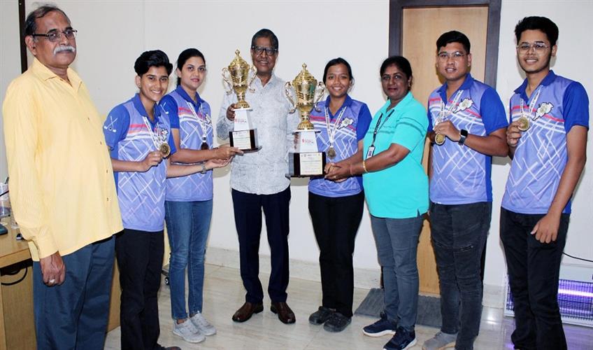 Khabar East:SOA-students-faculty-win-medals-at-National-Minigolf-Championship