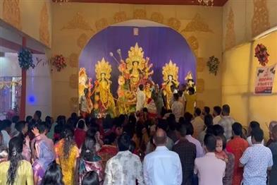 Khabar East:Special-worship-of-Goddess-Durga-at-puja-pandals