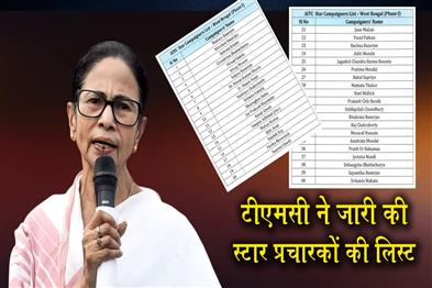 Khabar East:TMC-Releases-List-of-Star-Campaigners