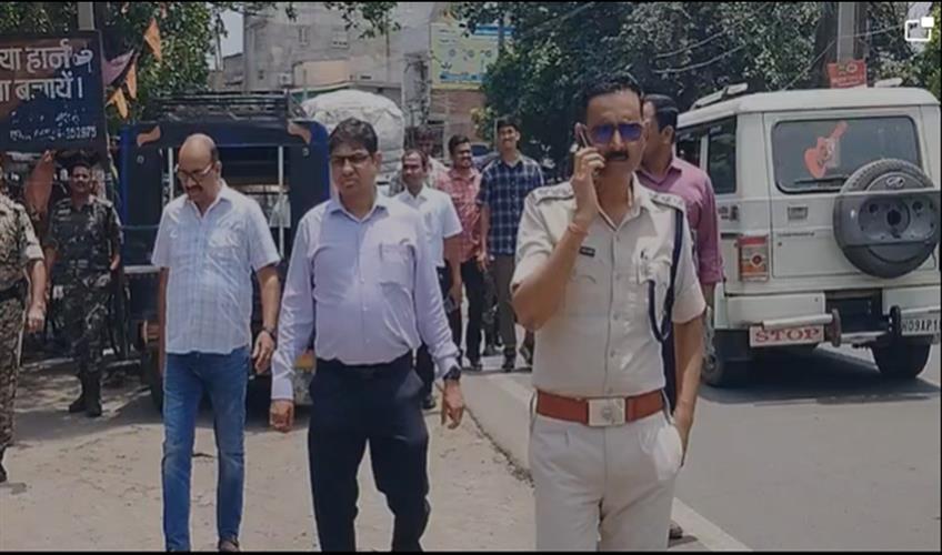 Khabar East:The-administration-conducted-an-anti-encroachment-drive-in-Koderma