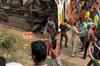 Khabar East:Truck-collides-with-bus-six-people-including-one-year-old-baby-died