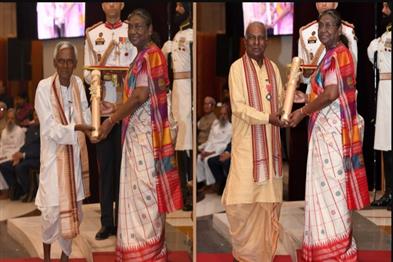 Khabar East:Two-Odia-artists-honored-with-Padma-Shri-by-President