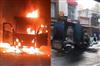 Khabar East:Uproar-over-suspected-cattle-smuggling-cow-protection-supporters-set-pickup-van-on-fire