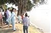 Khabar East:Vaishali-DM-Varsha-Singh-inspected-the-embankment-in-Lalganj