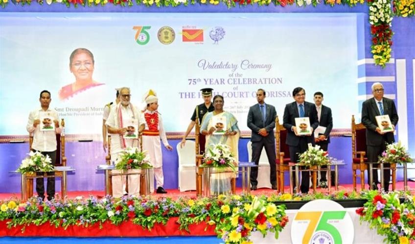Khabar East:Work-Towards-Speedy-Dispensation-Of-Justice-President-At-75-Years-Celebrations-Of-Orissa-High-Court