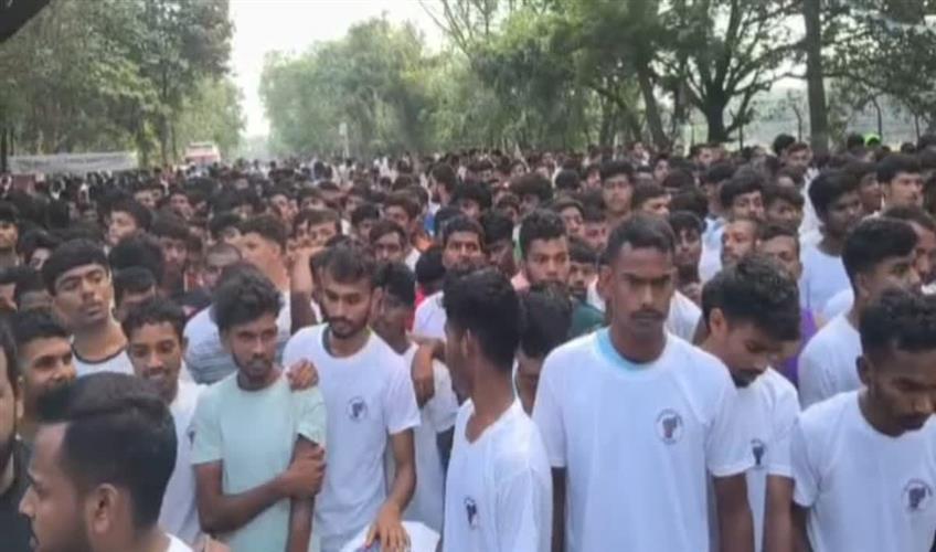Khabar East:Youth-Congress-protests-in-Ranchi-against-paper-leak