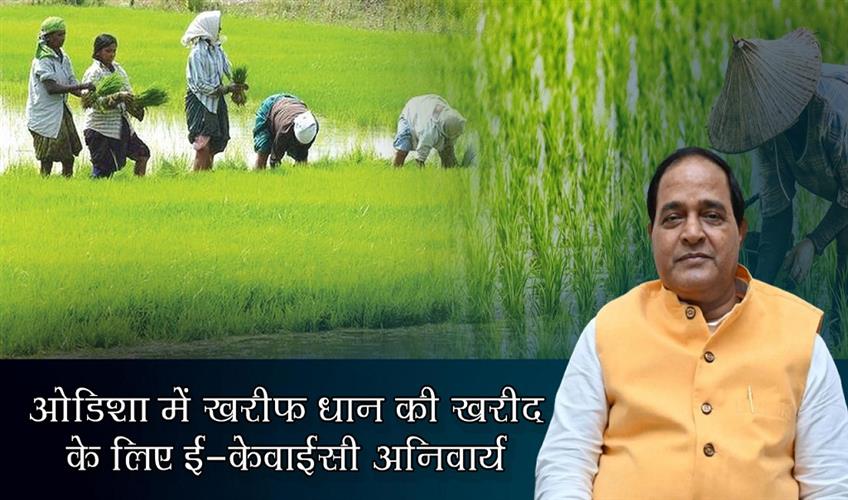 Khabar East:e-KYC-Mandatory-For-Kharif-Paddy-Procurement-In-Odisha-Minister